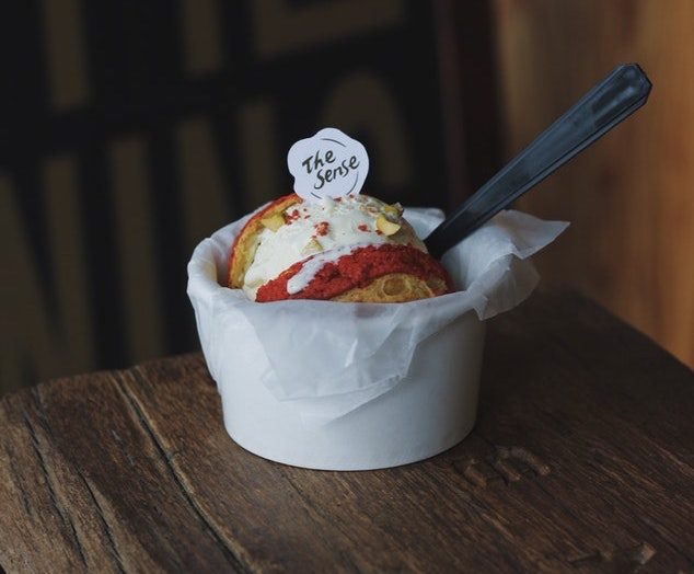helado sabor galleta